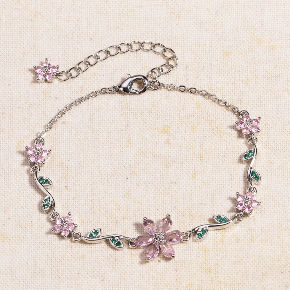 Leaf Flower Bracelet